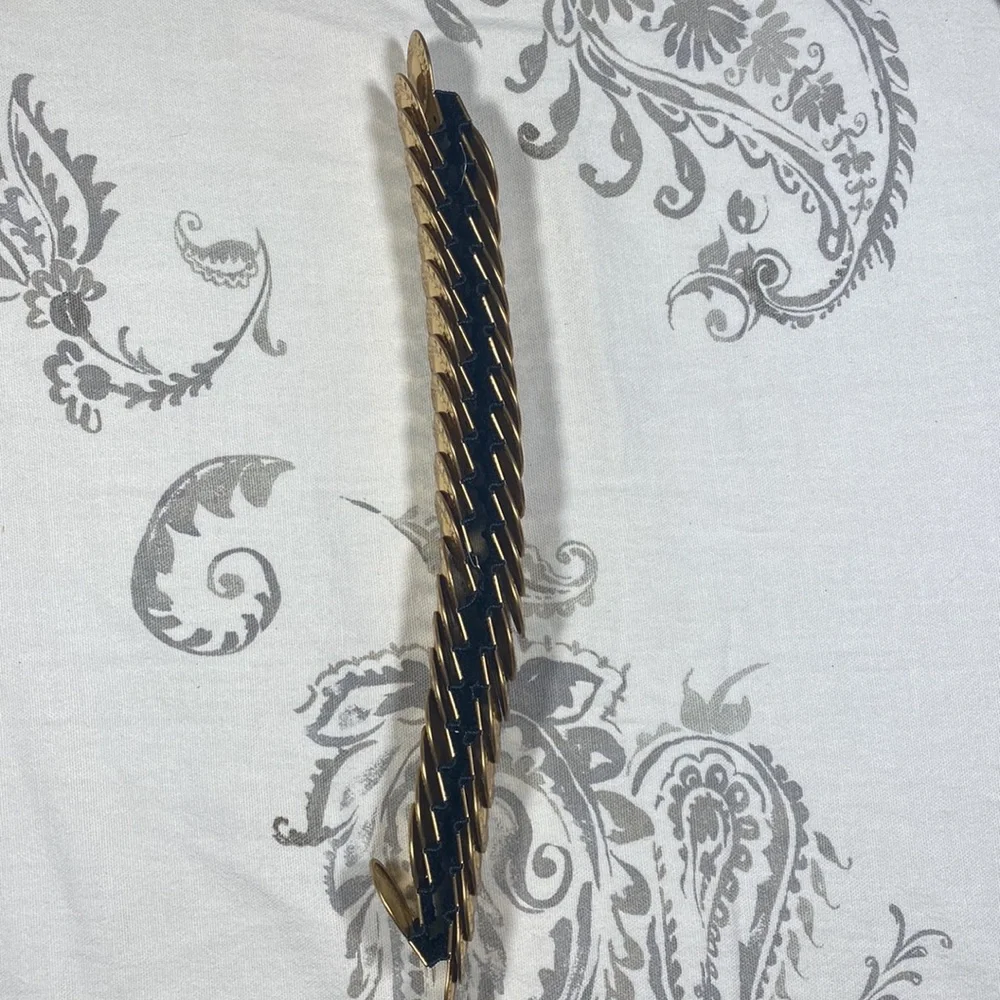 Vintage Stretch round coin look gold‎ tone belt